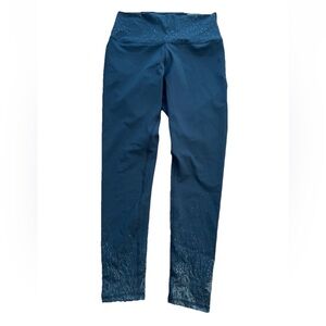 🆕Z by Zobha shine leggings black ombre ladies size L (12/14) NWT moisture wick‎